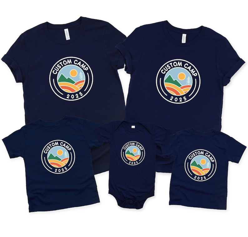Custom Camp Shirt: Summer Reunion 2025 - Personalized Group Apparel image 4