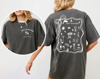 Comfort Colors Bachelorette Trip Shirt: Santa Rosa Beach, Coastal Icon Tee