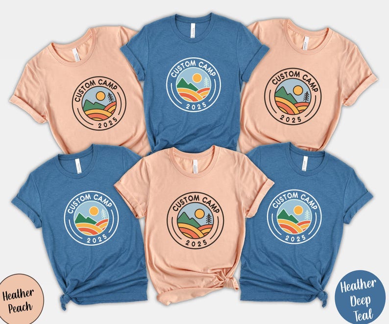 Custom Camp Shirt: Summer Reunion 2025 - Personalized Group Apparel image 2