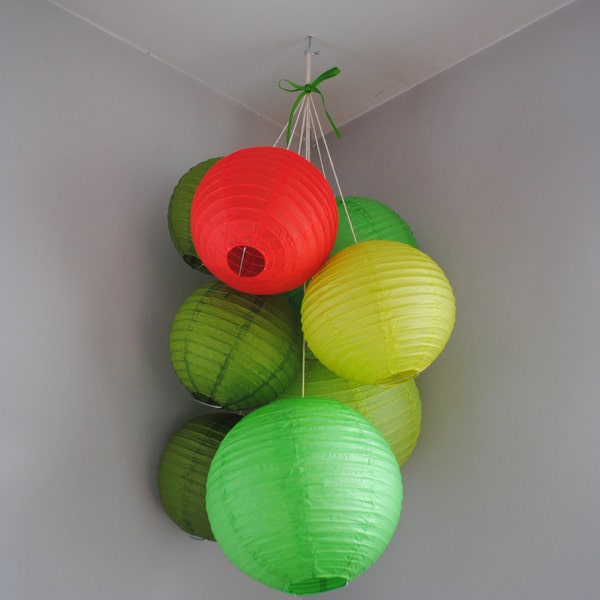 The Very Hungry Caterpillar Large Paper Lantern Balloon Mobile
