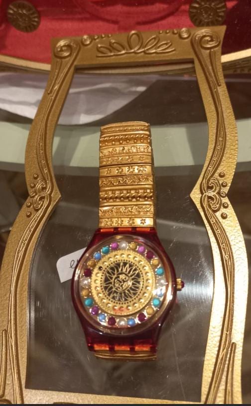 1994 SWATCH SPECIAL CHRISTMAS Cristian Lacroix Watch Xmas by Xtian
