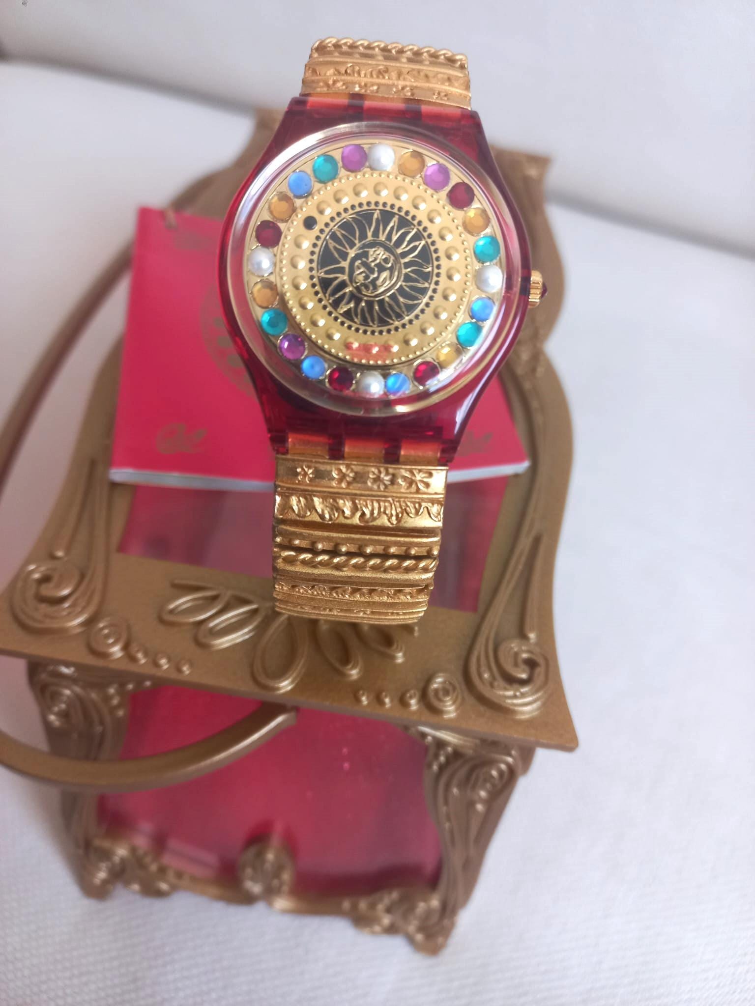 1994 SWATCH SPECIAL CHRISTMAS Cristian Lacroix Watch Xmas by Xtian
