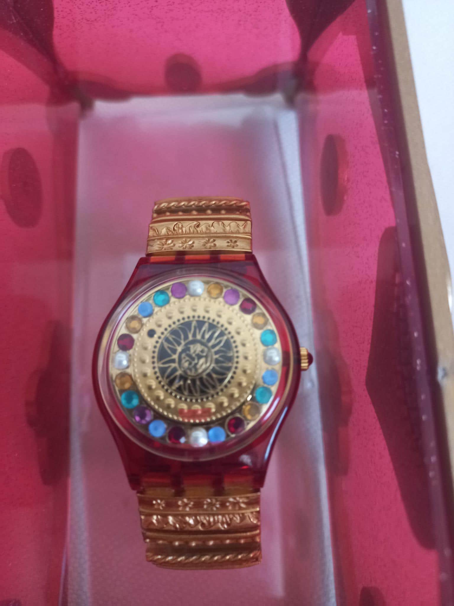 1994 SWATCH SPECIAL CHRISTMAS Cristian Lacroix Watch Xmas by Xtian