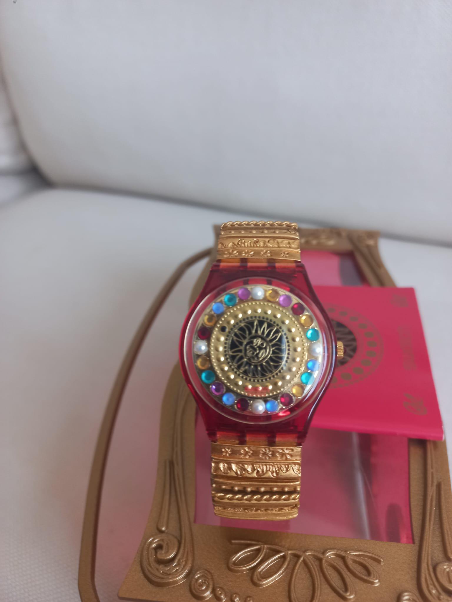 1994 SWATCH SPECIAL CHRISTMAS Cristian Lacroix Watch Xmas by Xtian