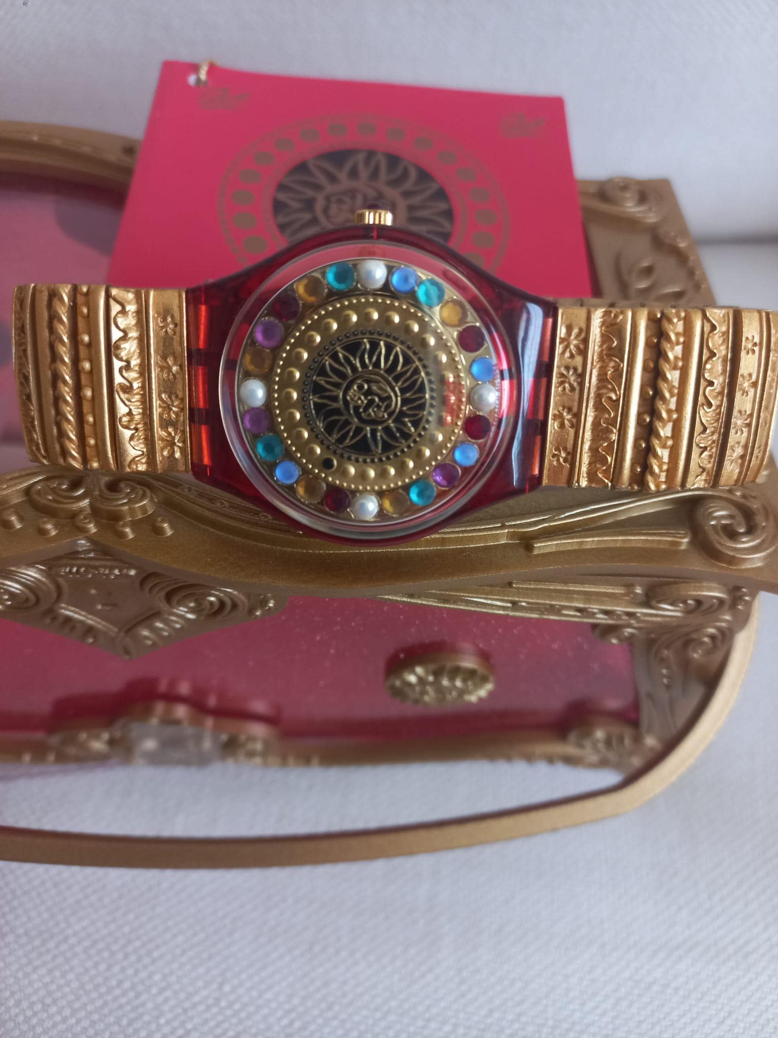 1994 SWATCH SPECIAL CHRISTMAS Cristian Lacroix Watch Xmas by Xtian