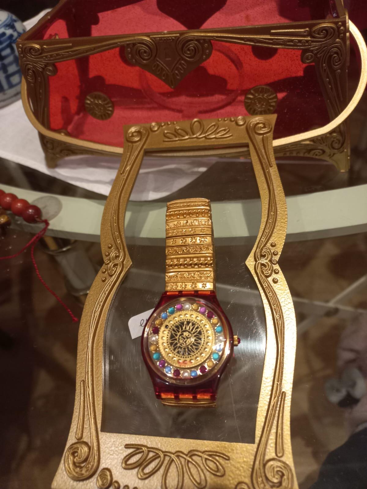 1994 SWATCH SPECIAL CHRISTMAS Cristian Lacroix Watch Xmas by Xtian