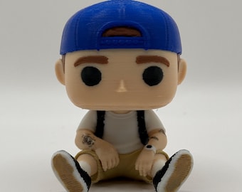 Figura personalizada de Mac Miller K.I.D.S. (Caja y protector personalizados opcionales)
