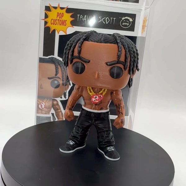 Travis Scott RODEO Custom Made Figur (Optional Custom Box und Beschützer)