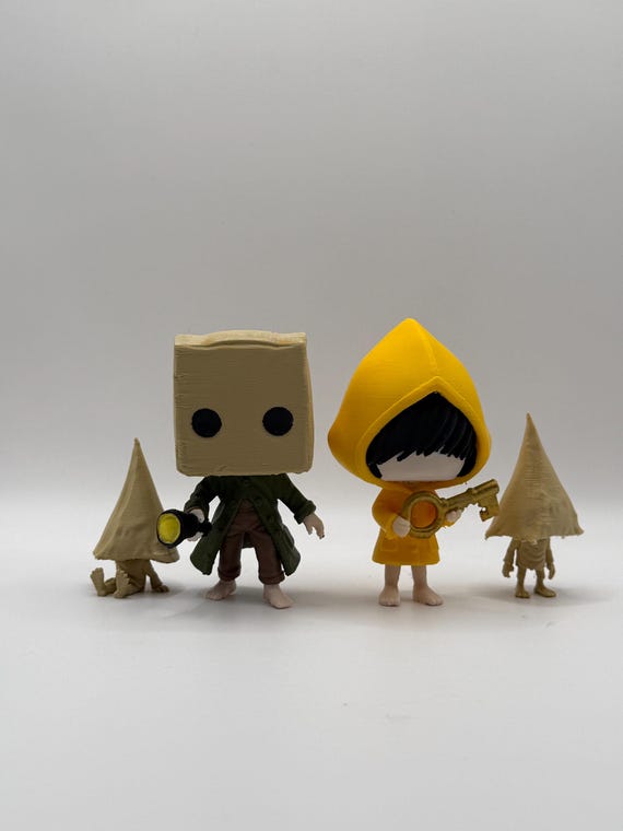 Tiny Nightmares Bundle Six and Mono Custom Made Figures (comes