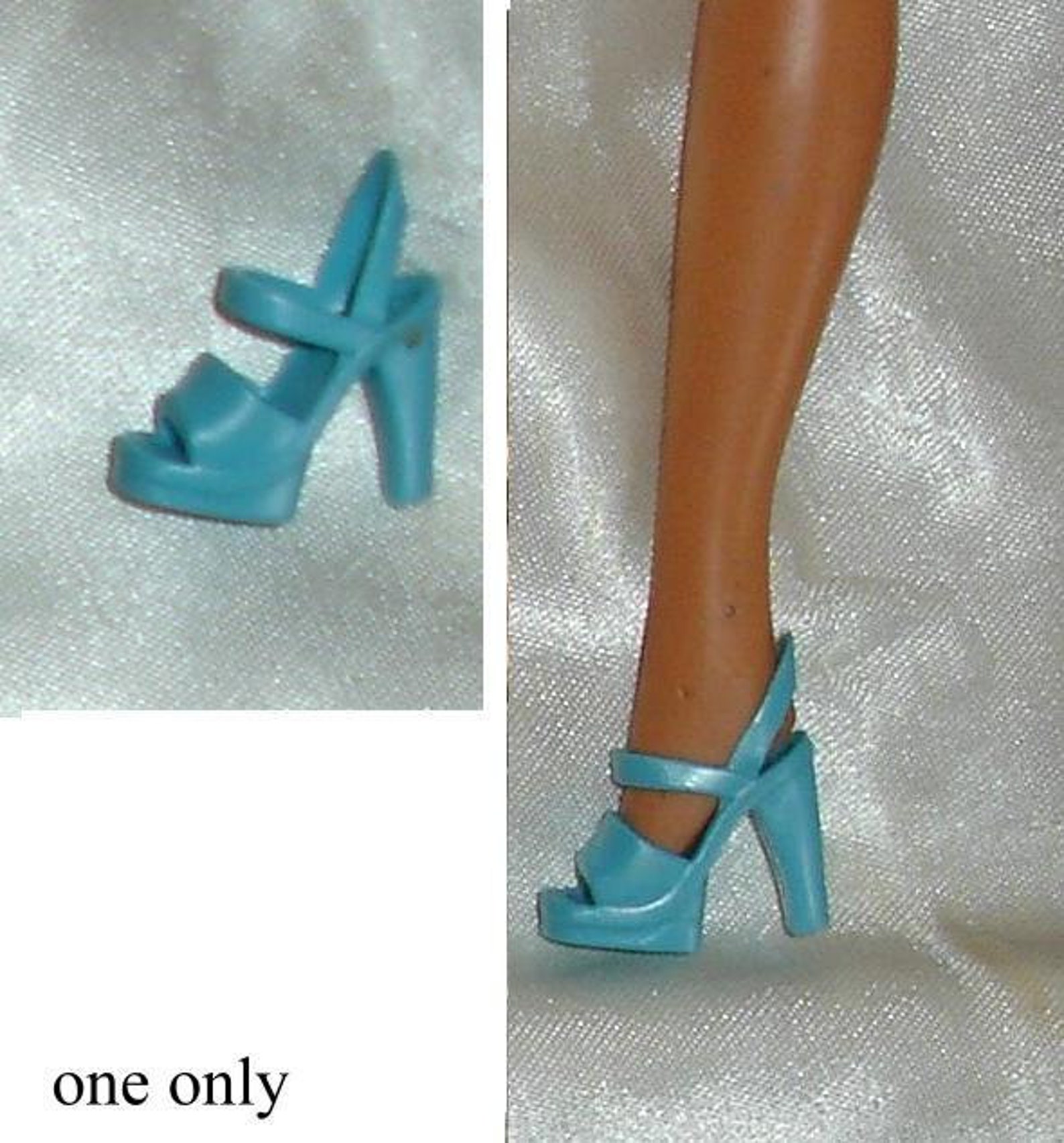 Barbie doll lost ankle strap or pilgrim style one only single | Etsy