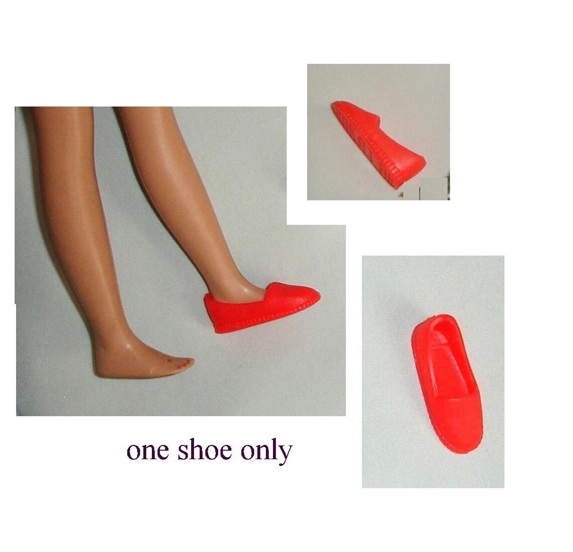 Lost vintage Skipper fashion doll shoe singles Barbie sandals Etsy