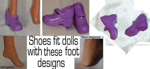 barbie platform shoes