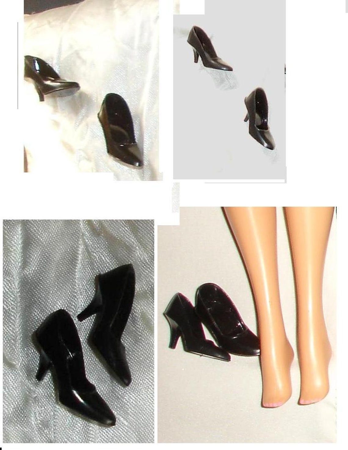 Barbie doll shoes vintage pumps fits most 60s era doll thru Etsy