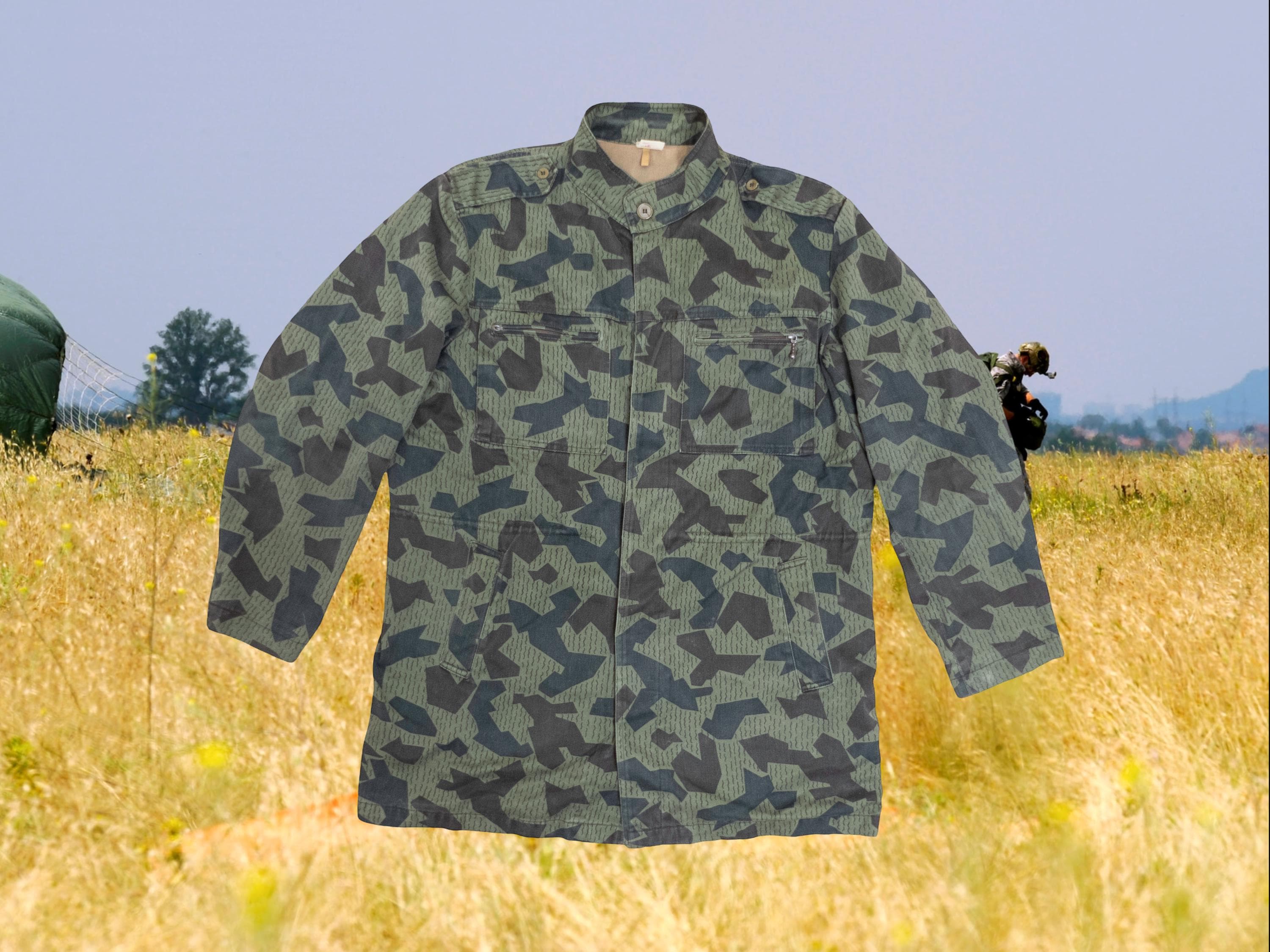 ブルガリア軍スプリンター迷彩フィールドジャケット - Etsy 日本