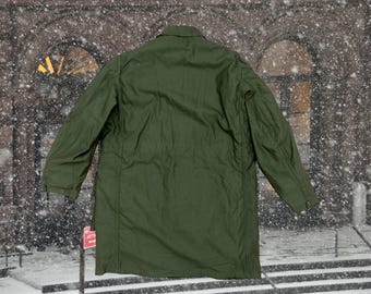 M59 Swedish Army Green Coat C150 Men XL - Etsy
