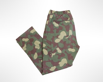 80s M62 Finnish Army Camo Cargo Pants Trousers