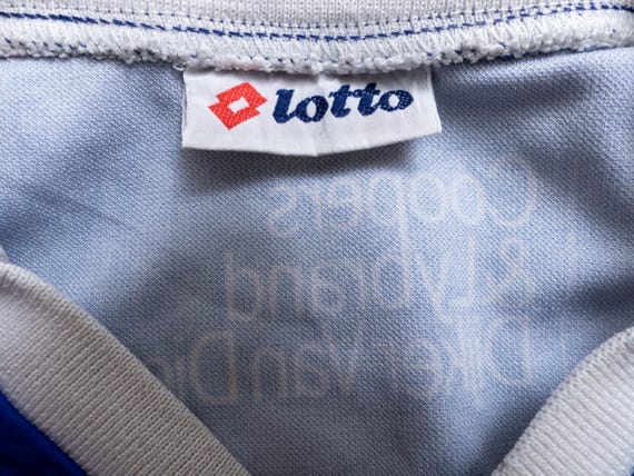 1991 Netherlands Official Lotto Blue Soccer Jersey Shirt - Etsy