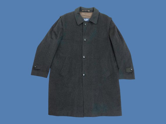 Moessmer Tiroler Loden Alpaca and Wool Green Coat Garii Confezioni