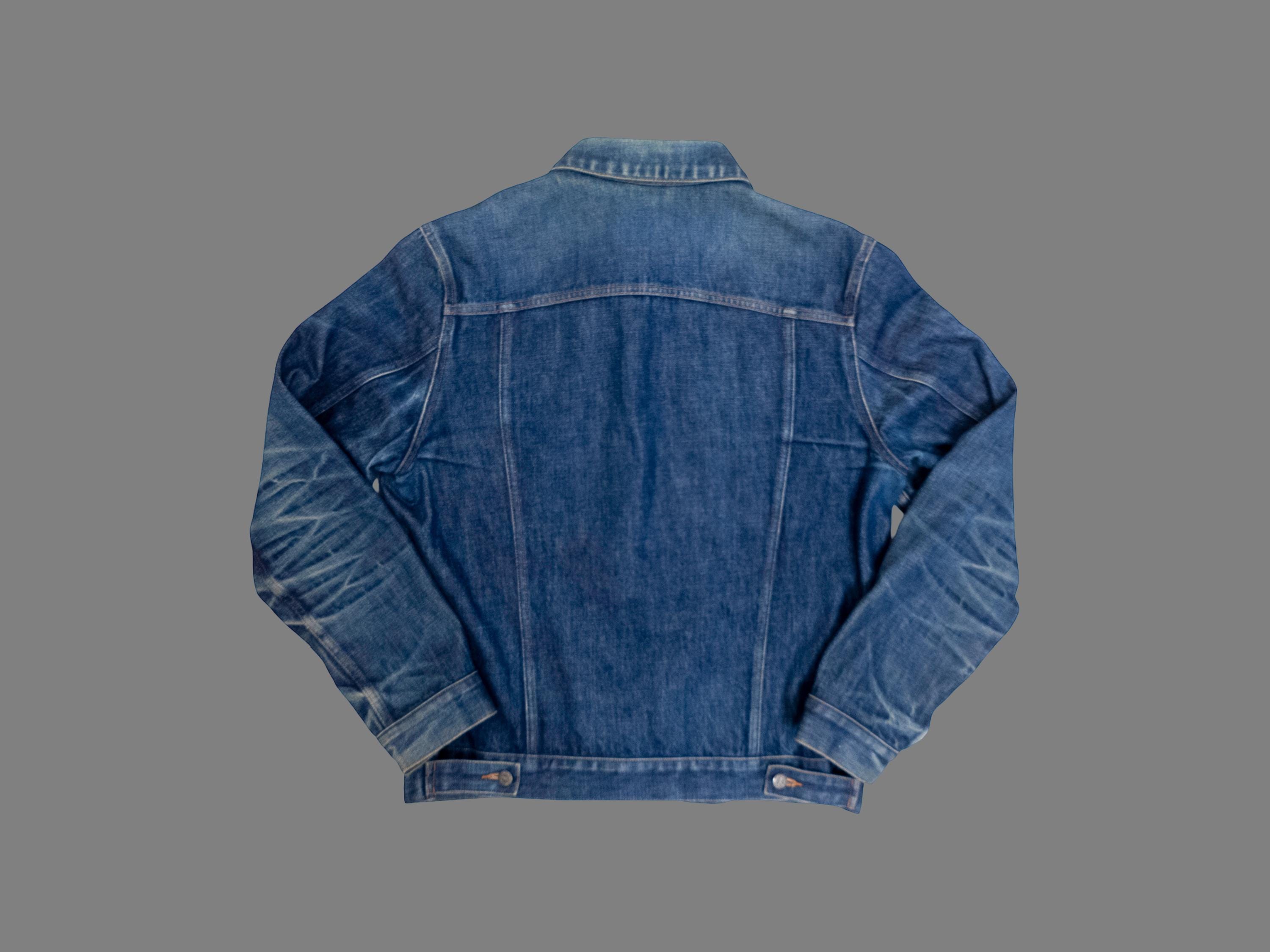 APC Raw Selvedge Denim Blue Jean Jacket L XL Men - Etsy