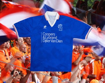「オランダ代表 ユニフォーム」 90s Lotto Mサイズ Vintage Lotto Football Netherlands 90s M Size Jersey - Etsy