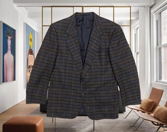 Brooks Brothers Madison Country Club Loro Piana Mens Gold Button