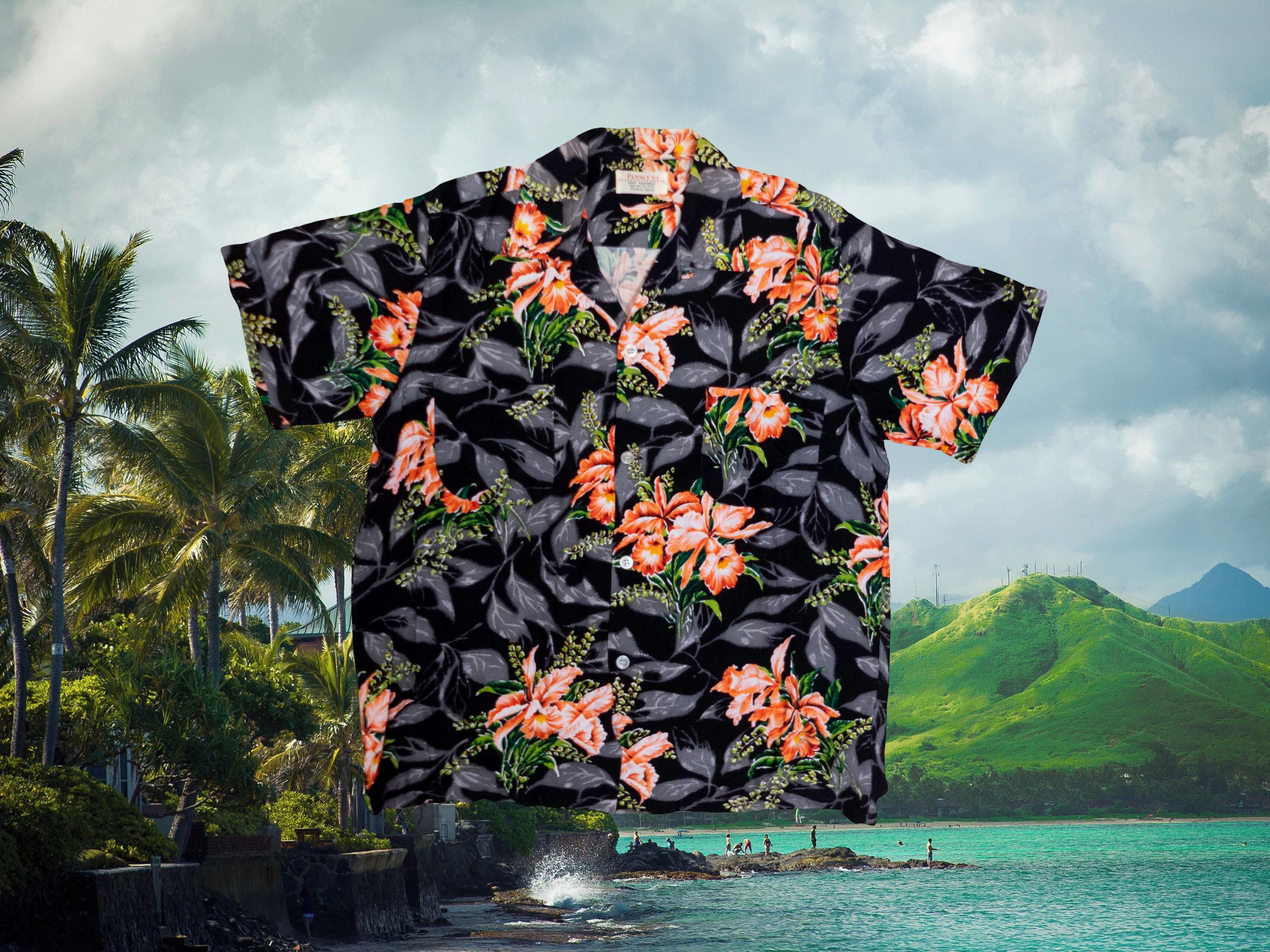Penney's Hawaiian Shirt Made in Japan Vintage - Etsy Canada
