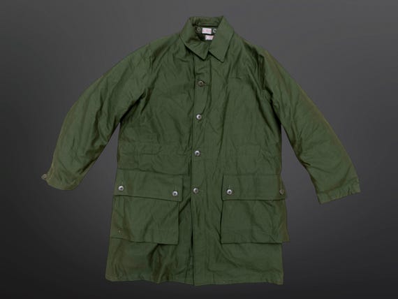 M59 Swedish Army Green Coat C150 Men XL - Etsy
