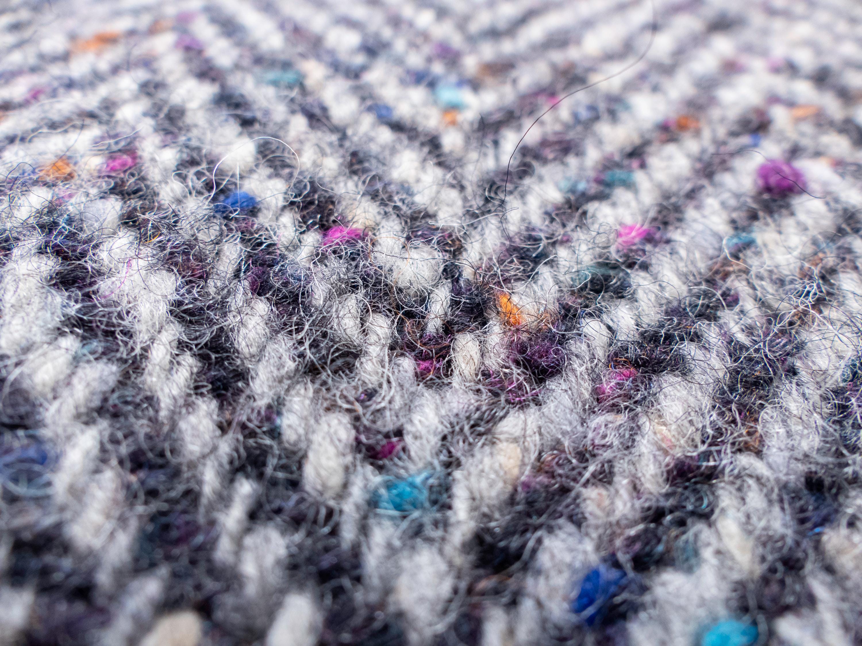 Pure New Wool Donegal Tweed Herringbone Jimmy Hourihan Double