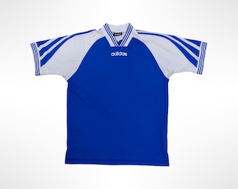 1991 Adidas Template Yugoslavia Blue Jersey Shirt