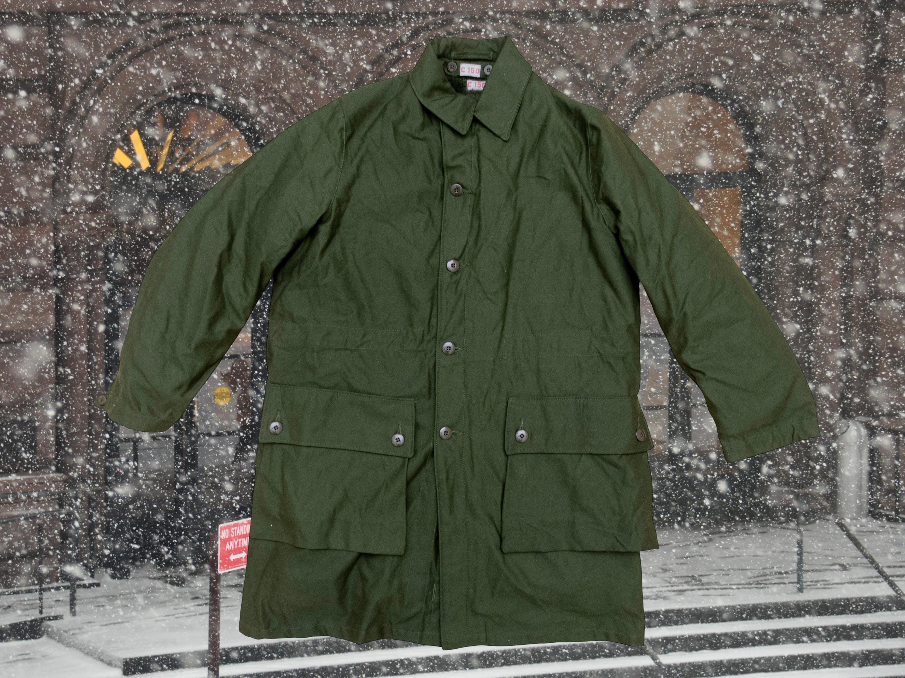 UNWORN ! M59 Swedish Army Green Coat C150 Men XL - Etsy