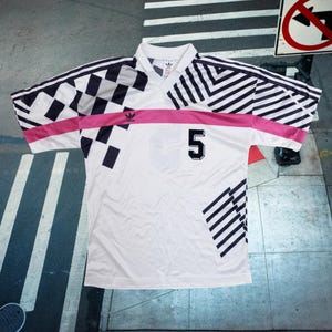 RARE ! Adidas 91 modèle maillot de football maillot vintage URSS Union soviétique