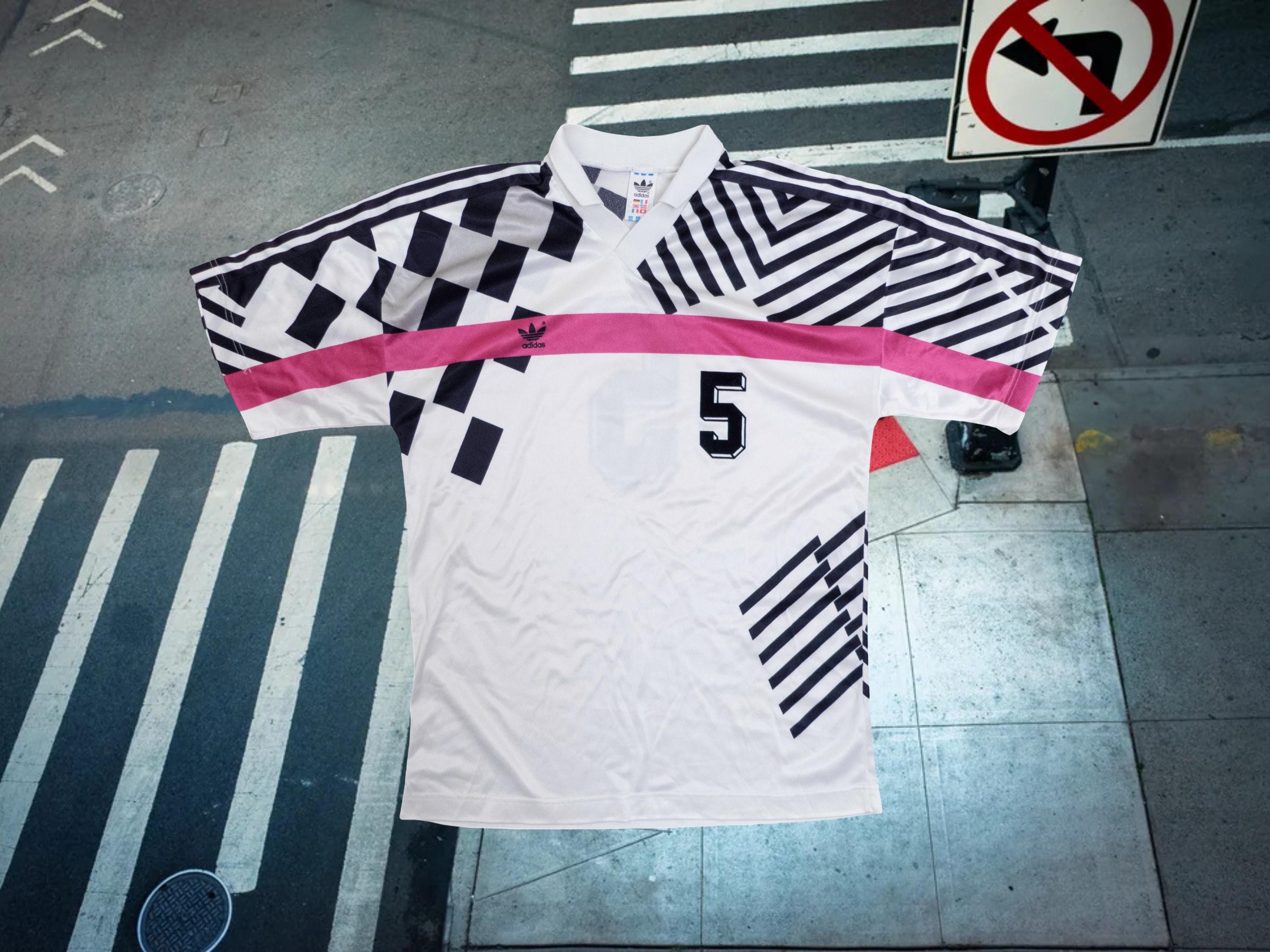 Adidas 1991 Template Football Soccer Shirt Jersey Vintage USSR