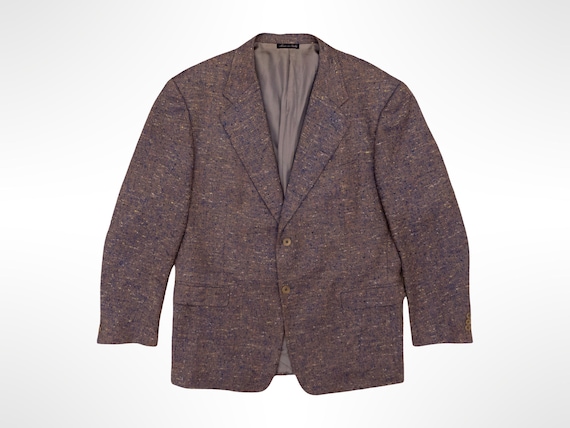 Pal Zileri, Cashmere + Wool Tweed PAL ZILERI Blazer Jacket Italian Tailoring