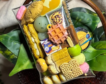 Lil' Treat - Smiski Bakery Bag Charm | Trinkets, Smiski, Authentic Gachapon