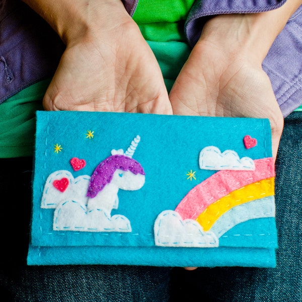 Unicorn Heaven Fantasy Pouch