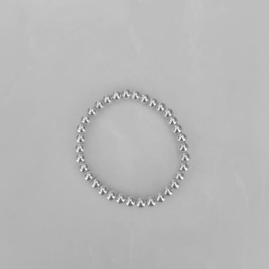 Stacking Bracelets in Sterling Silver, Waterproof Jewelry Set image 5