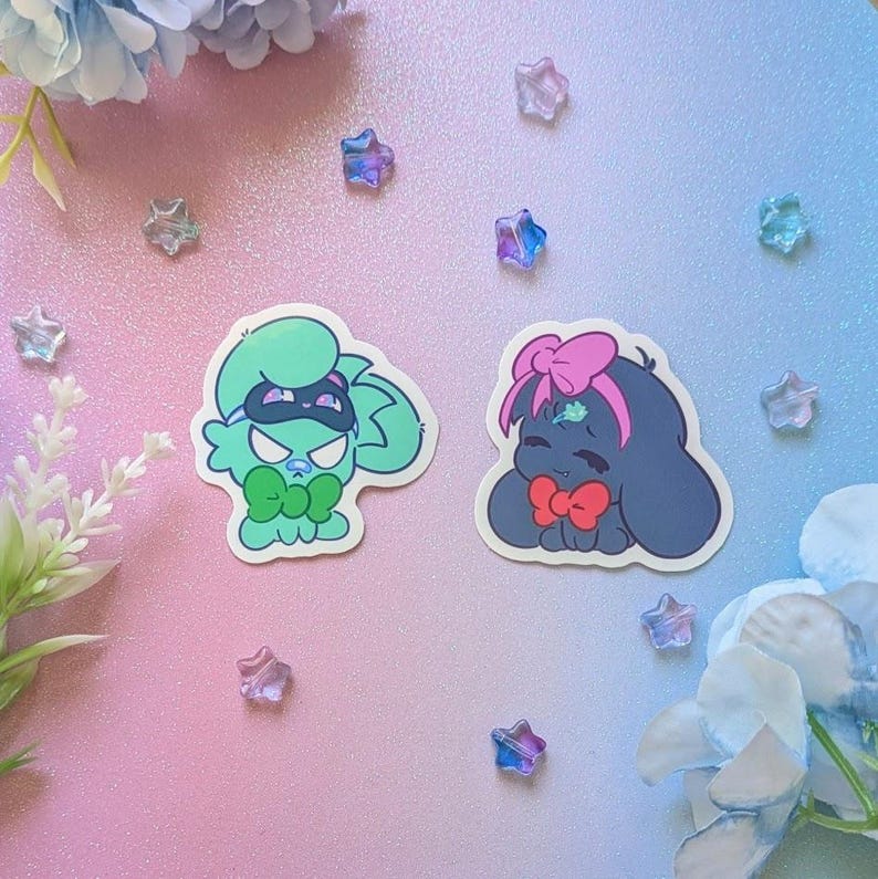 Alien Stage | ALNST Bunny Stickers - Etsy