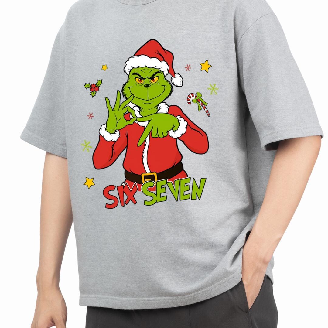 Grinch Six Seven PNG, Funny Christmas Hand Sign (digital Download) - Etsy