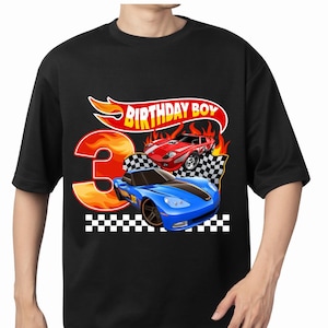 Hot Wheels Cars Birthday Boy 3rd | Racing Birthday Boy PNG | Car PNG | Sublimation Design | Instant Download | Digital File|Digital Download