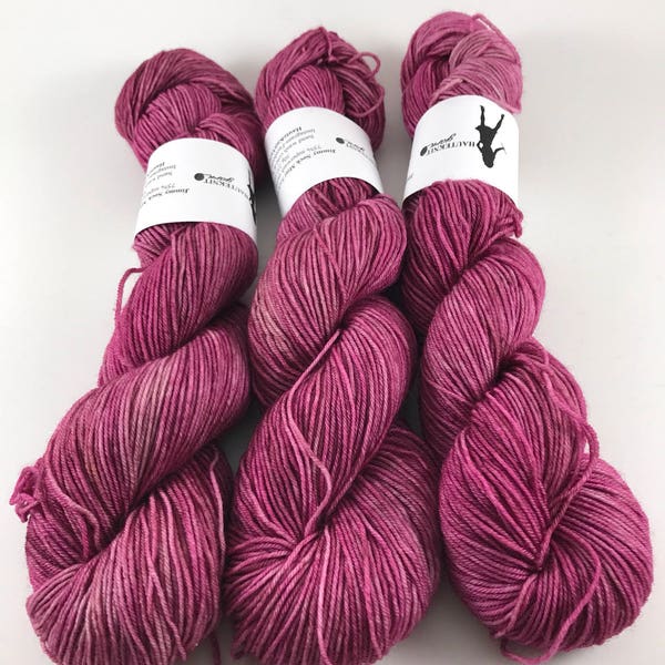 Jimmy Sock, Mini Skein, Sock Yarn, Superwash Merino, and Nylon, Hand Dyed Yarn, Fingering, Haute Shot OOAK