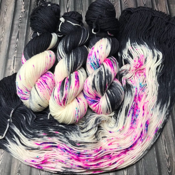 Oscar Worsted, Hand Dyed Yarn, Worsted weight, number 4, 10 ply, Hand dyed, medium weight, hand dyed, HauteKnitYarn, Yarn, Evil Stepmother