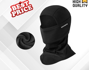 Thermal Fleece Balaclava Mask • Winter Windproof Face Cover • Warm Ski & Cycling Hood • Outdoor Neck Warmer for Cold Weather Sports