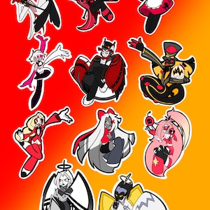 Hazbin Hotel Stickers