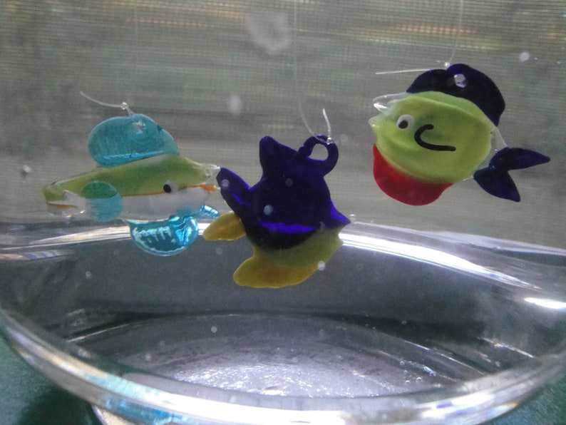 Floating Glass Bubble Fish Glass Designs