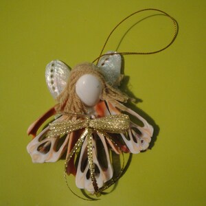 Muscheln Weihnachtsengel Ornament