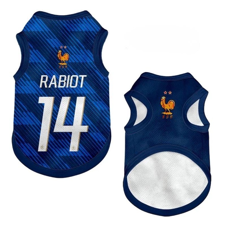 Premium Handmade France Dog Soccer Jersey – 2026 World Cup Apparel, Breathable Football Kit, Newest design, Dog Jerseys image 19