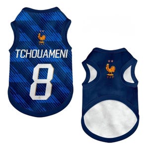 Premium Handmade France Dog Soccer Jersey – 2026 World Cup Apparel, Breathable Football Kit, Newest design, Dog Jerseys image 11