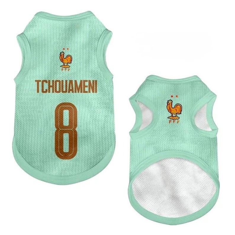 Premium Handmade France Dog Soccer Jersey – 2026 World Cup Apparel, Breathable Football Kit, Newest design, Dog Jerseys image 12