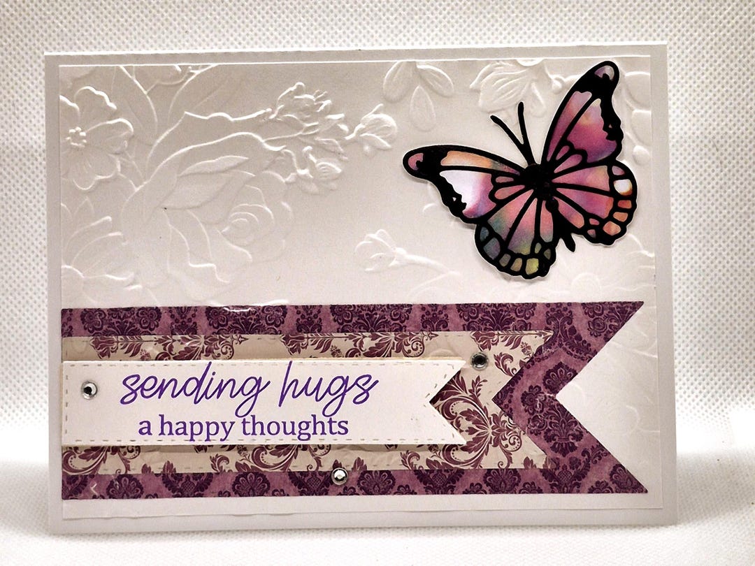 Handmade Butterfly Greeting Card - Etsy