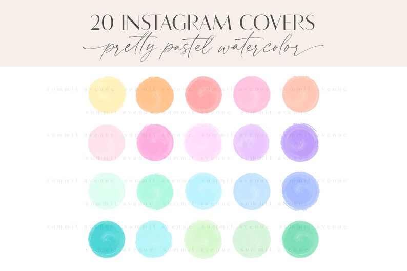 wallpapers Icon Pastel Colors Instagram Highlight Covers rainbow pastel painted instagram